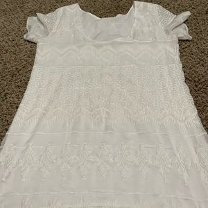 Abercrombie & fitch white dress